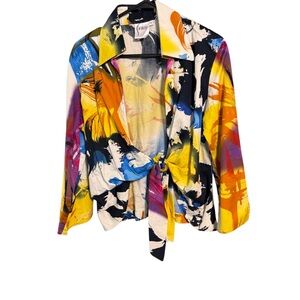 Finley Wrap Blouse Size Large